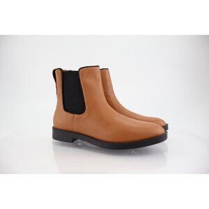 Aerosoles Tropea Chelsea Boot Women Size 8 Brown Faux Leather Pull on Bootie